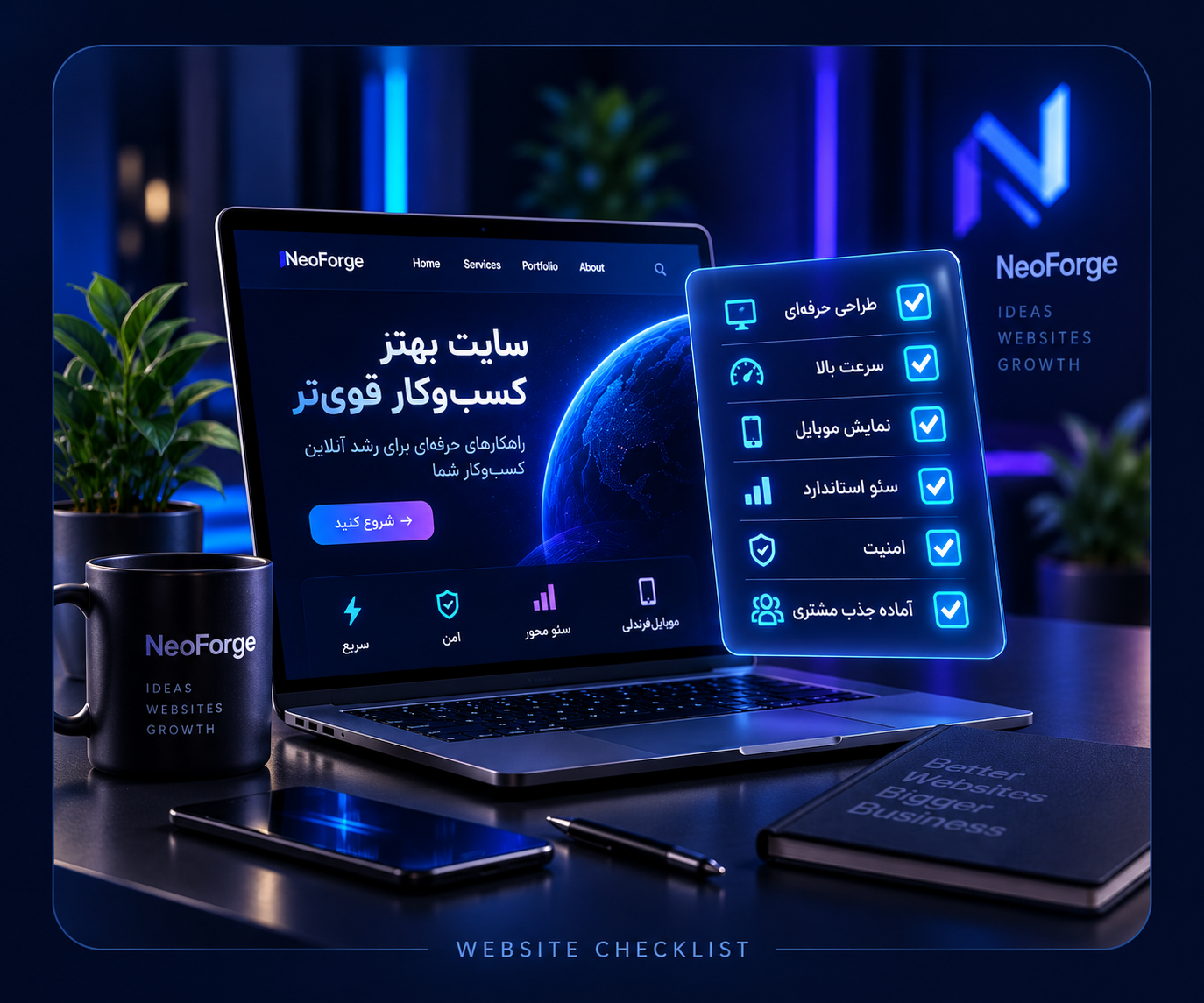 چک‌لیست حرفه‌ای آماده بودن سایت برای جذب مشتری